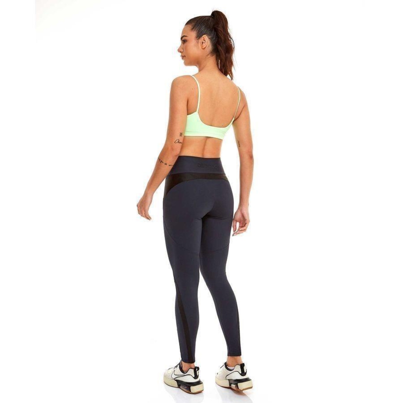 Calça Legging Alto Giro Hyper com Recorte Atlanta - Feminina