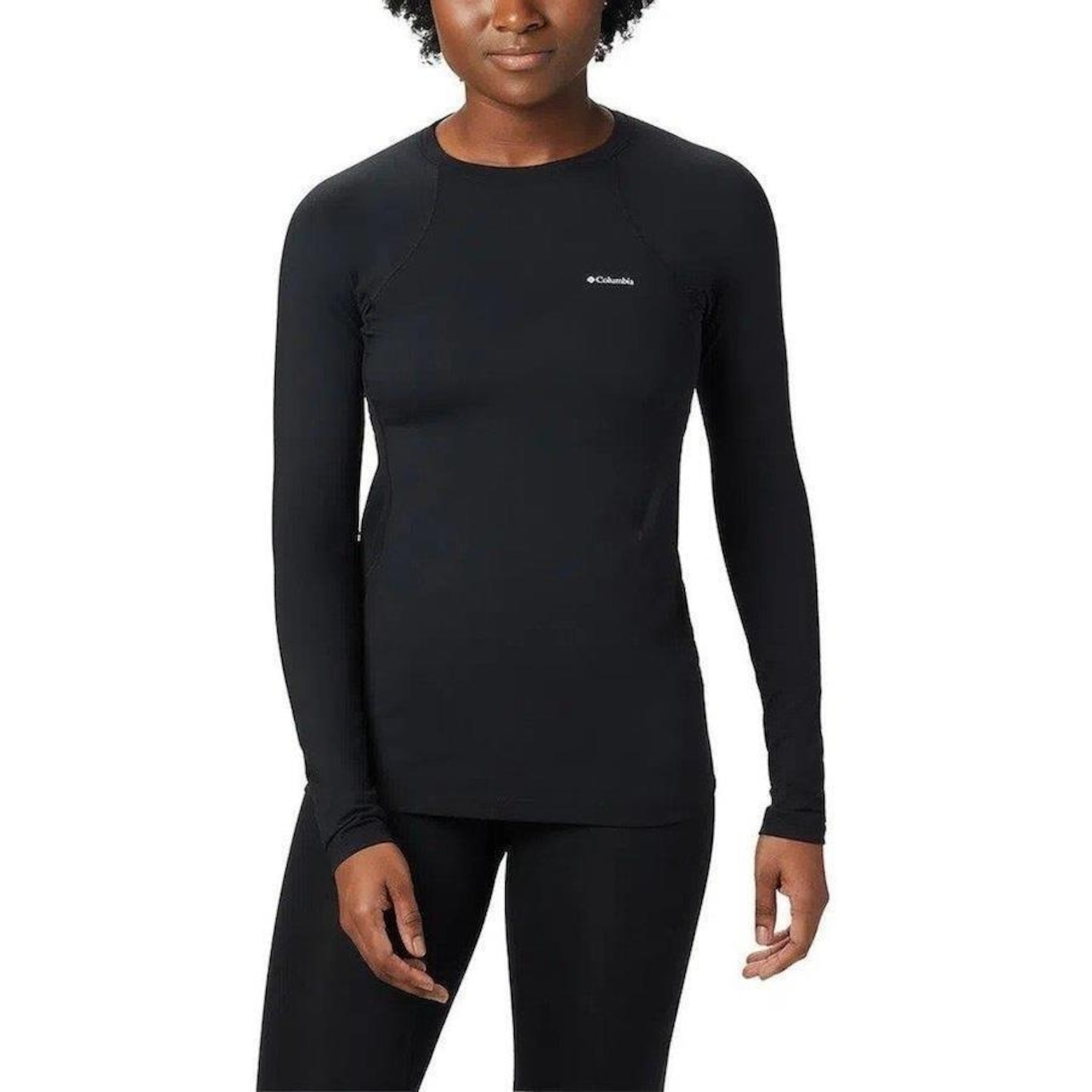 Camiseta Baselayer Columbia Midweight II Manga Longa - Feminina - Foto 2