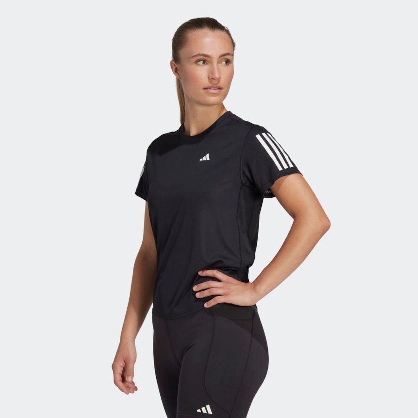 Camiseta adidas Own The Run - Feminina - Foto 4