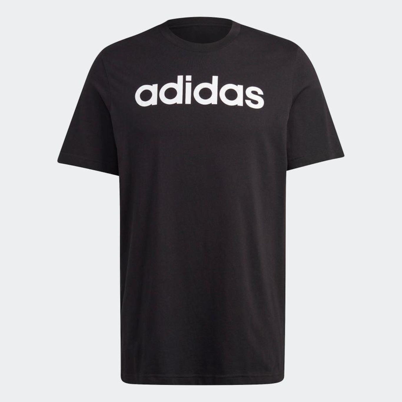 Camiseta adidas Essentials Linear Embroidered Logo - Masculina - Foto 3