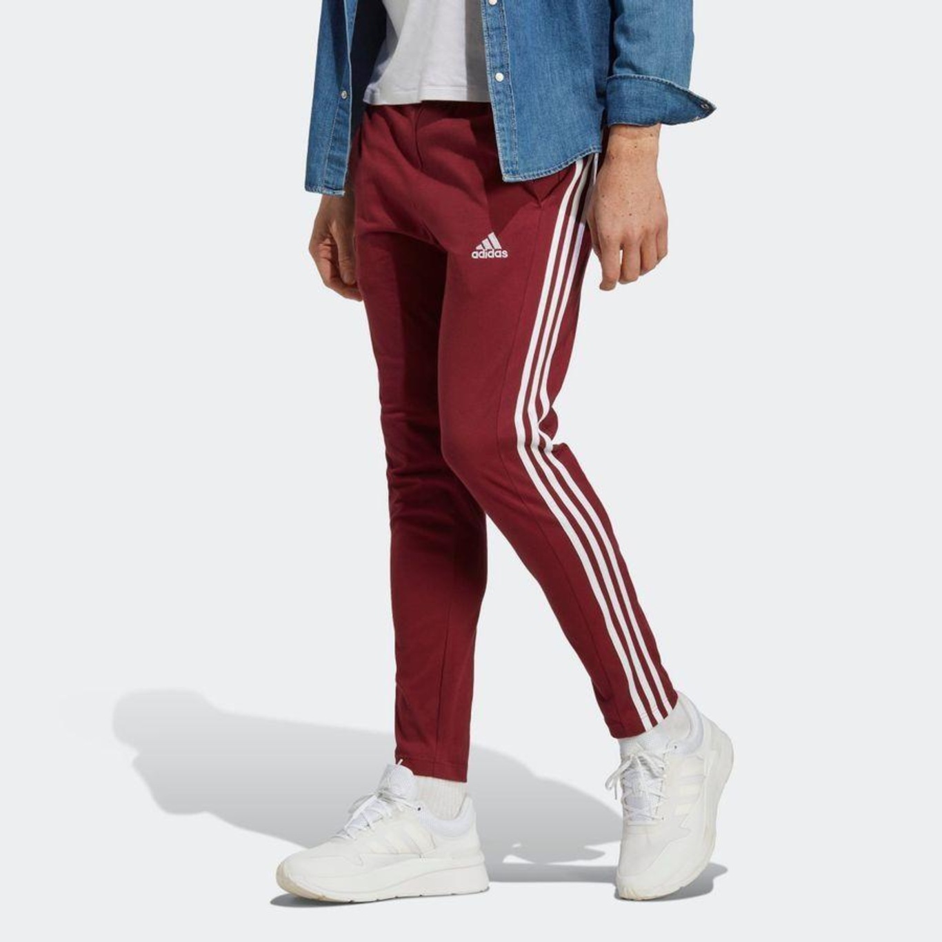 Calça adidas com clearance elastico na barra