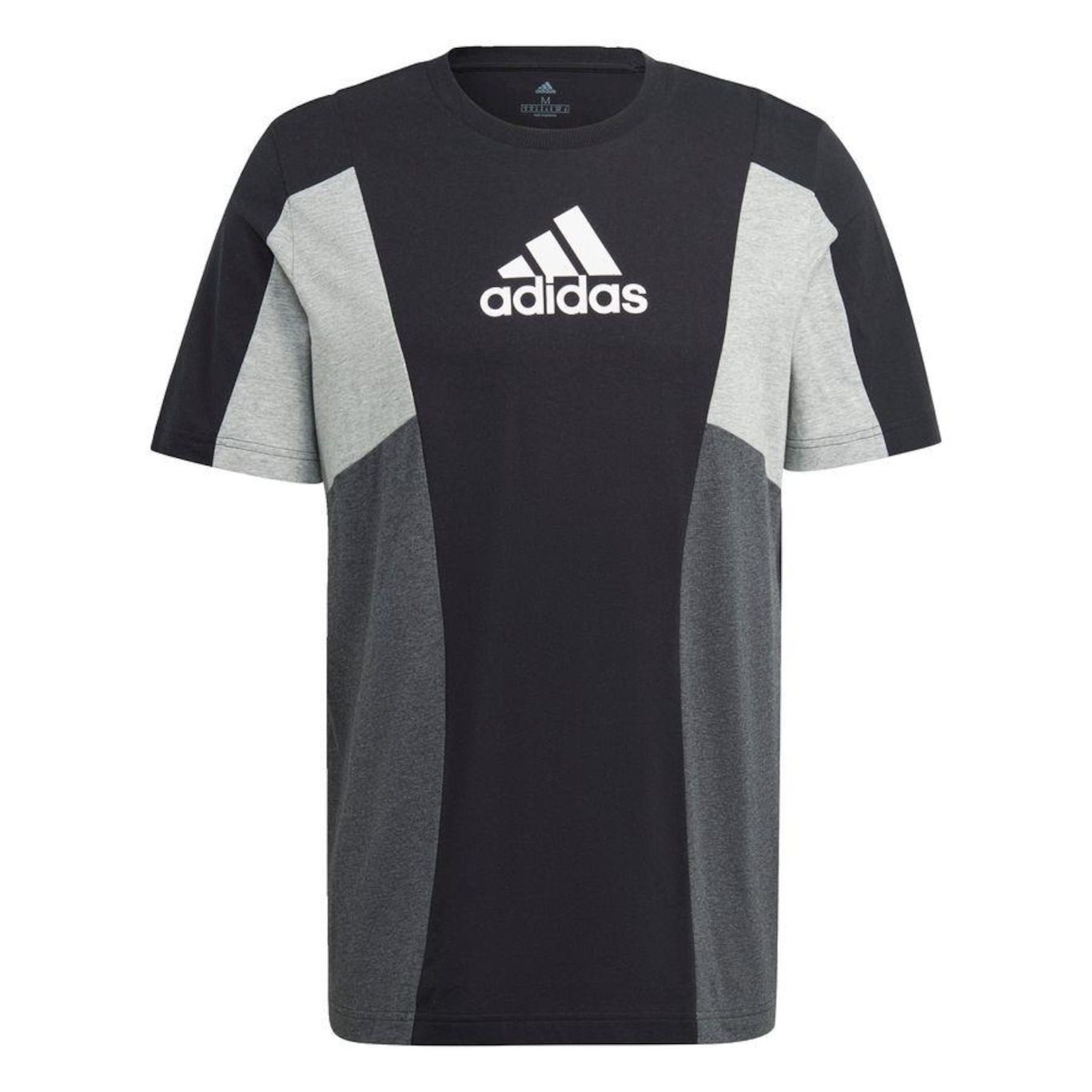 Camiseta adidas Essentials Colorblock - Masculina - Foto 1