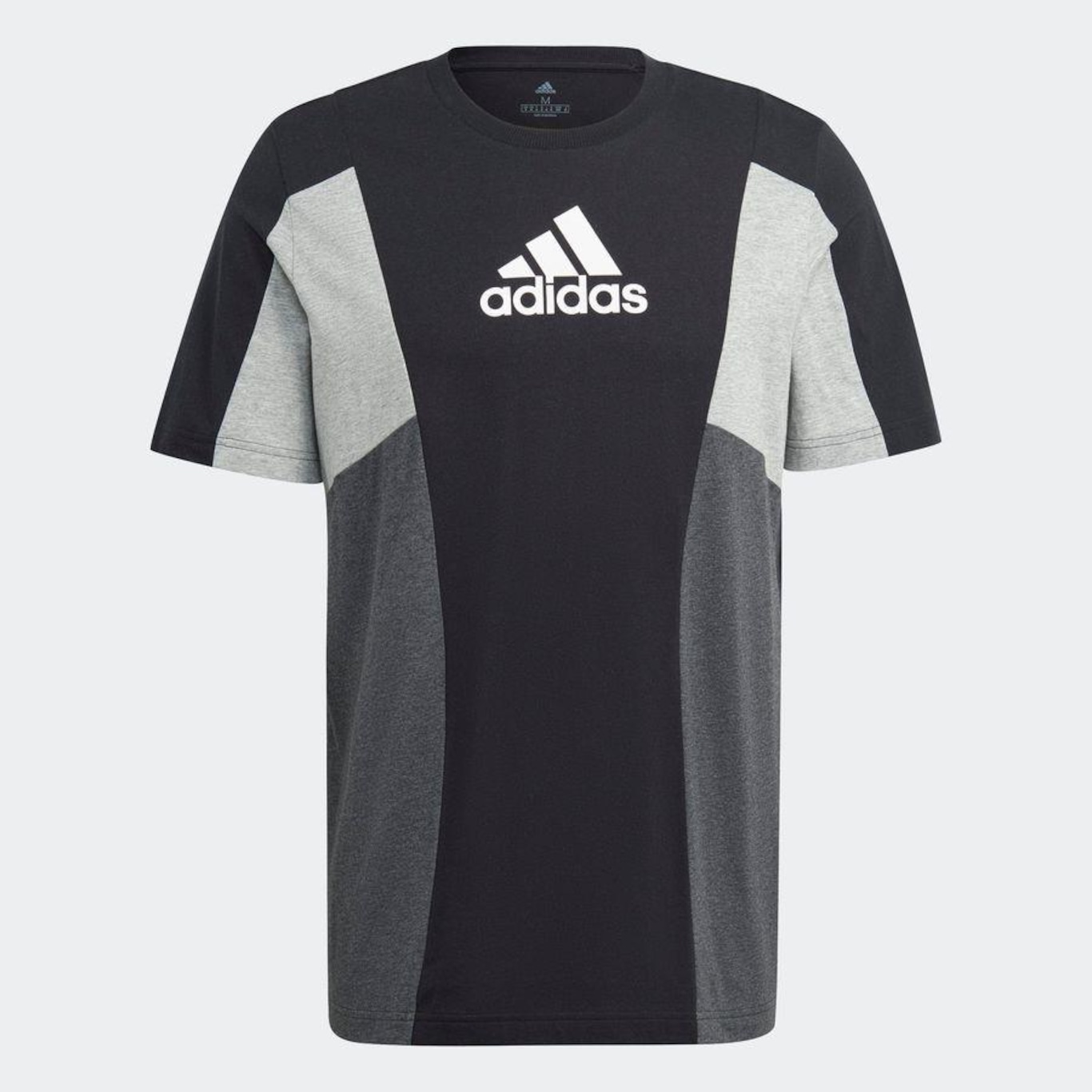 Camiseta adidas Essentials Colorblock - Masculina - Foto 4