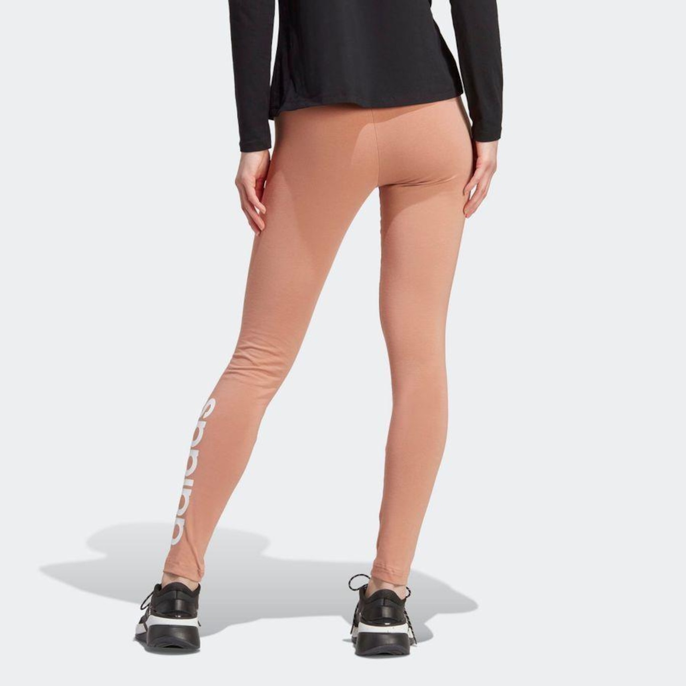 Calça Legging adidas Cintura Alta Essentials Logo - Feminina em
