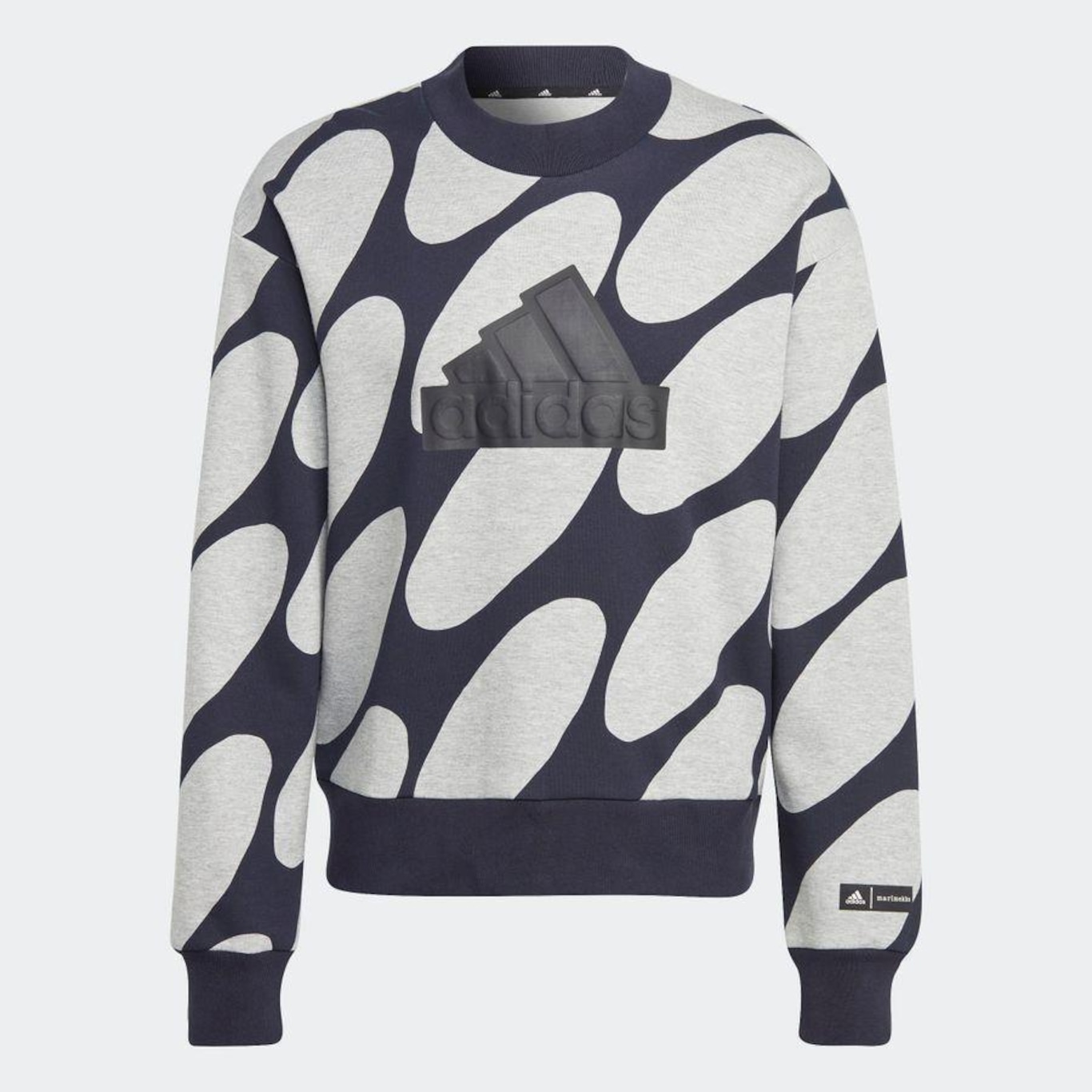 Blusão de Moletom sem Capuz adidas Marimekko - Masculino - Foto 3