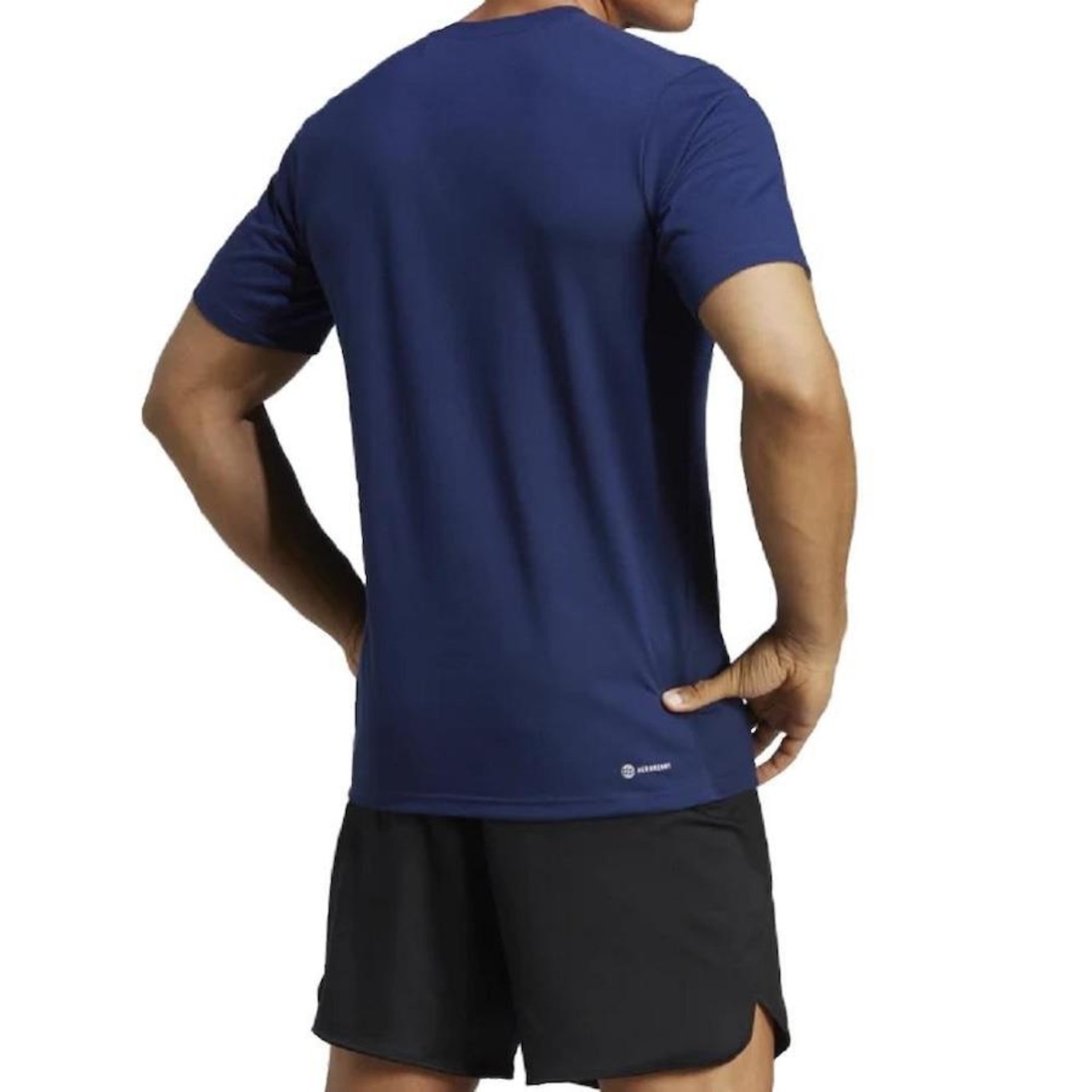 Camiseta adidas Treino Essentials Bl Log - Masculina - Foto 2