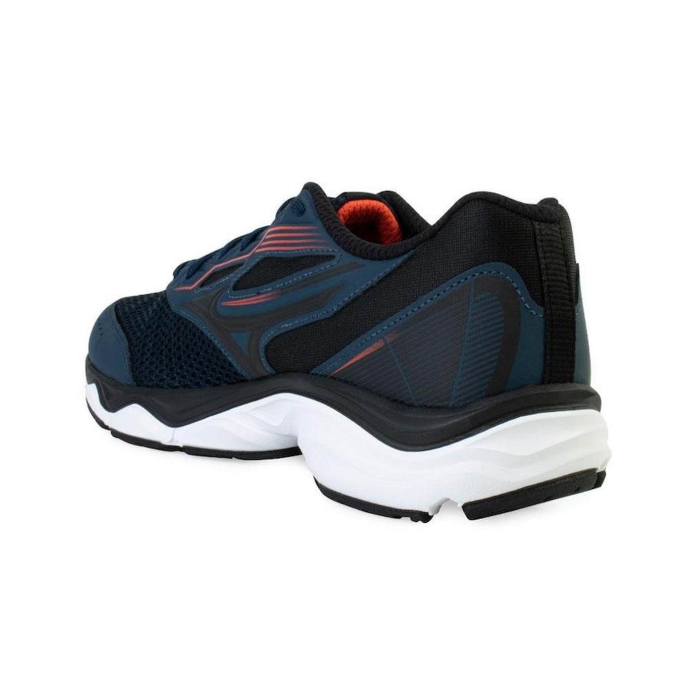 Tênis Mizuno Wave Hawk 4 e Meia MZ23 - Masculino - Foto 4