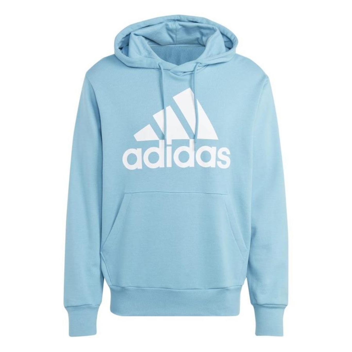 Blusão de Moletinho com Capuz adidas Essentials Big Logo - Masculino - Foto 1