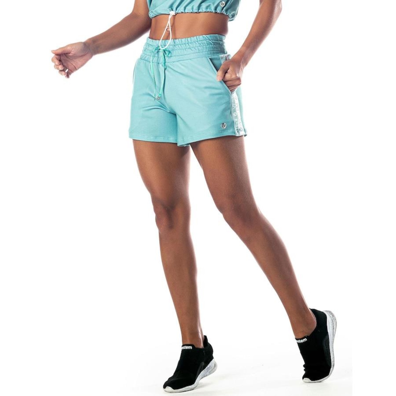 Shorts Vestem Lotus - Feminino - Foto 1