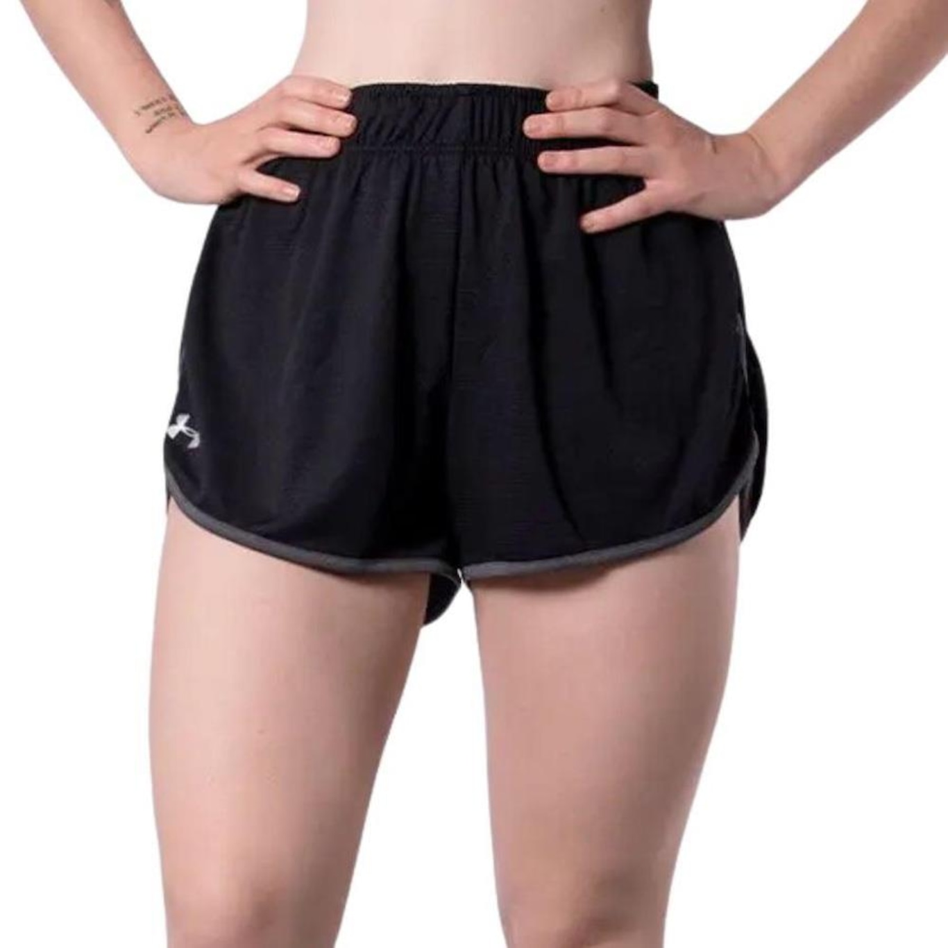 Shorts Under Armour Tech Mesh 3 BRZ - Feminino - Foto 1