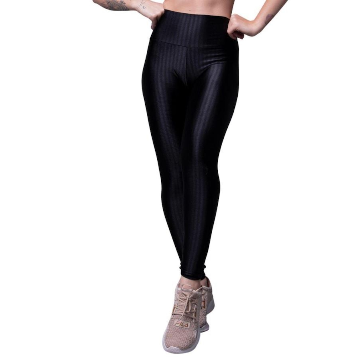 Calça Calça Legging Vekyo New Zig Poliamida - Feminina - Foto 1