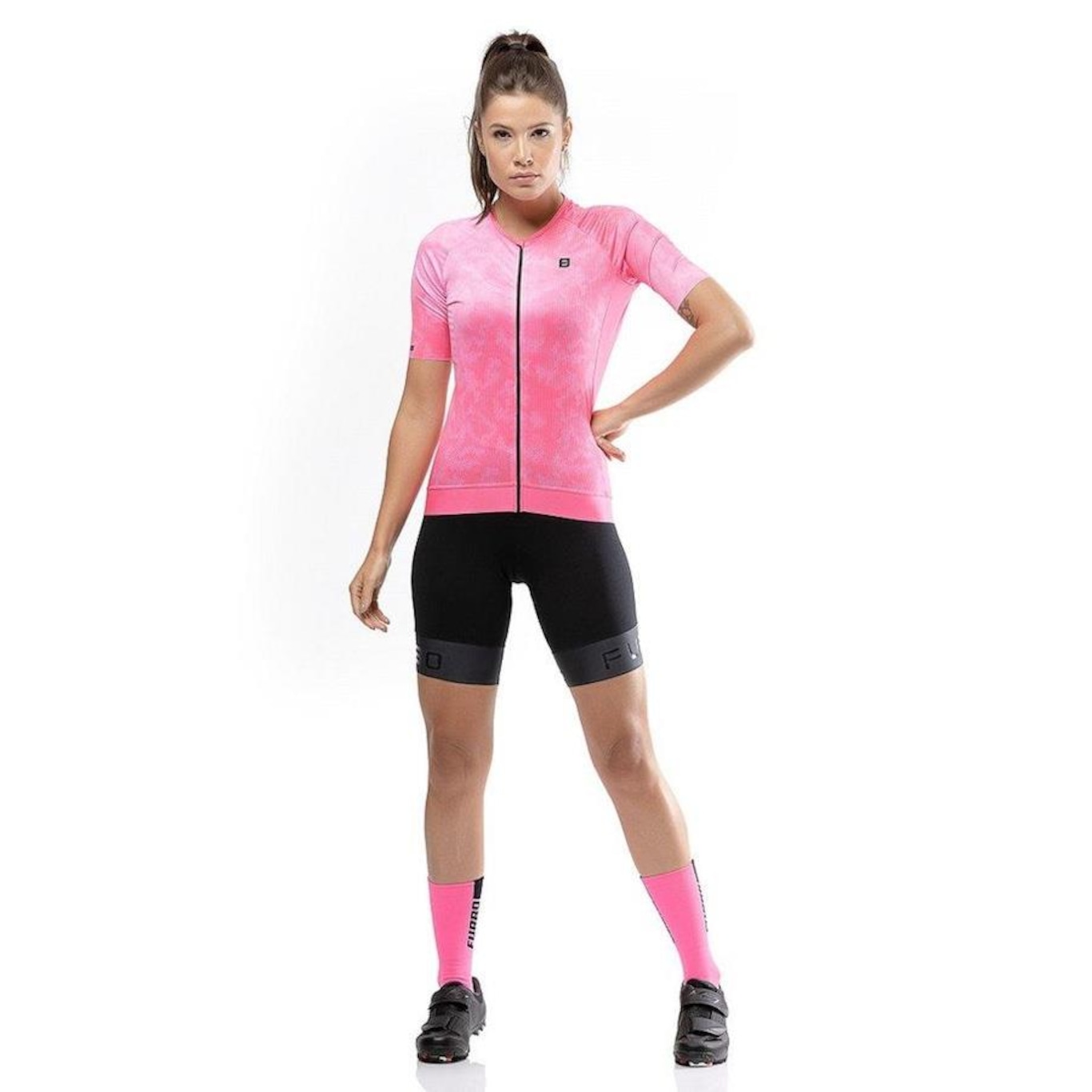 Camisa Furbo Donna Ragazza Fuse Ciclismo Bike - Feminina - Foto 1