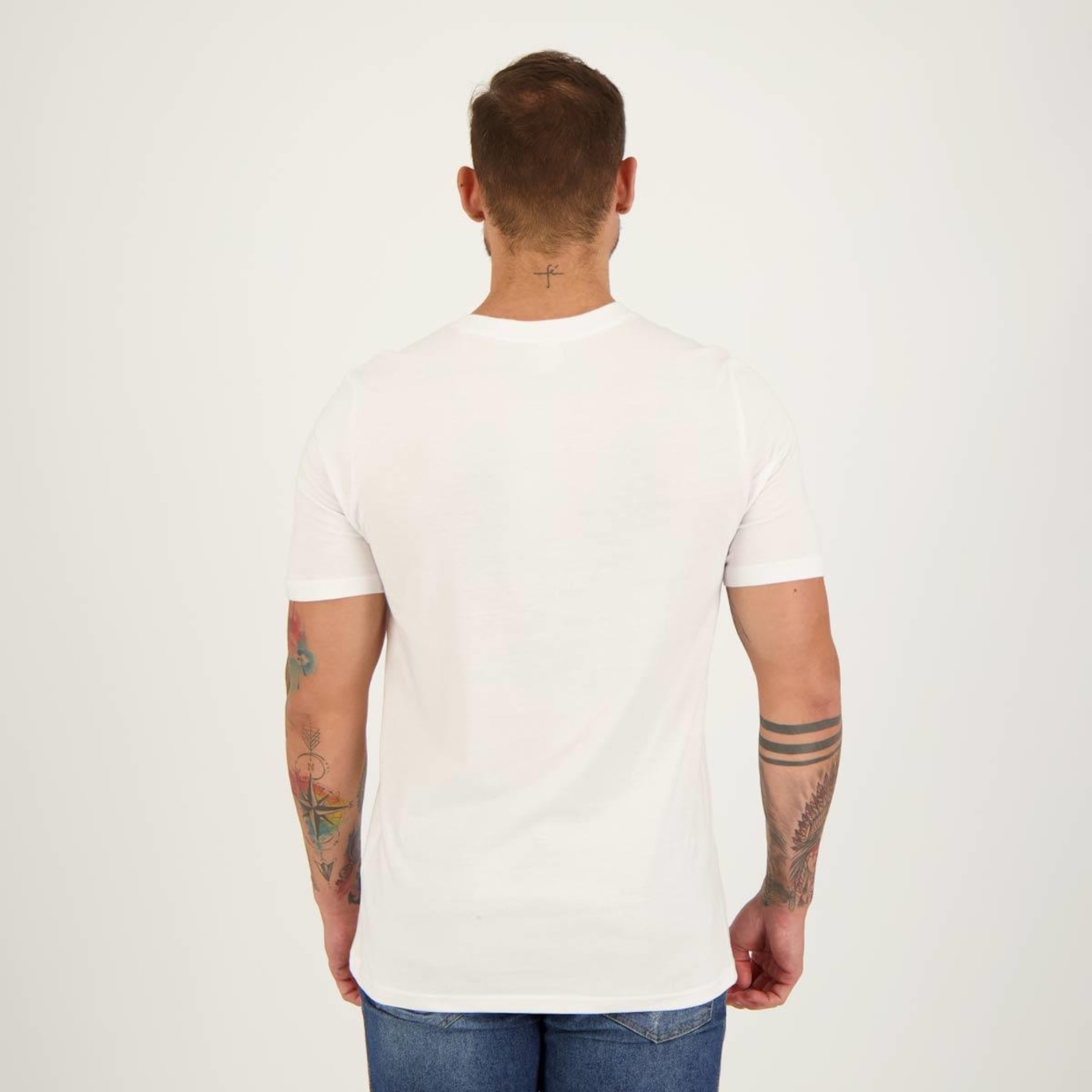 Camiseta Fila Letter Outline - Masculina - Foto 3