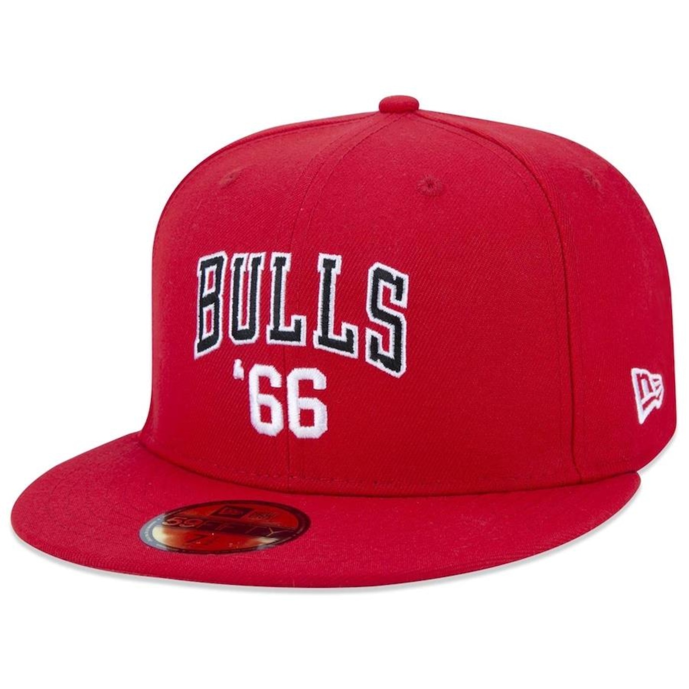 Boné Aba Reta New Era 59fifty NBA Chicago Bulls Core Fitted Fitted - Adulto - Foto 1