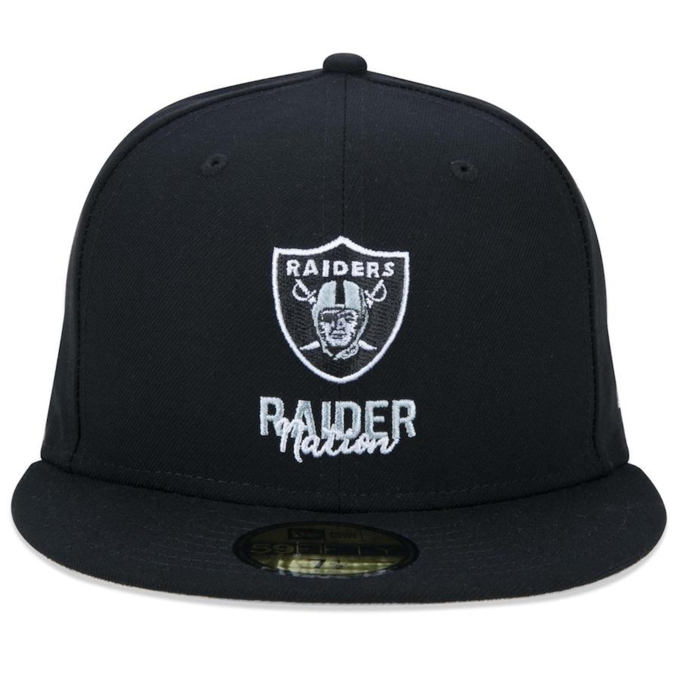 Boné Aba Reta New Era 59fifty NFL Las Vegas Raiders Back To School Fitted Fitted - Adulto - Foto 2