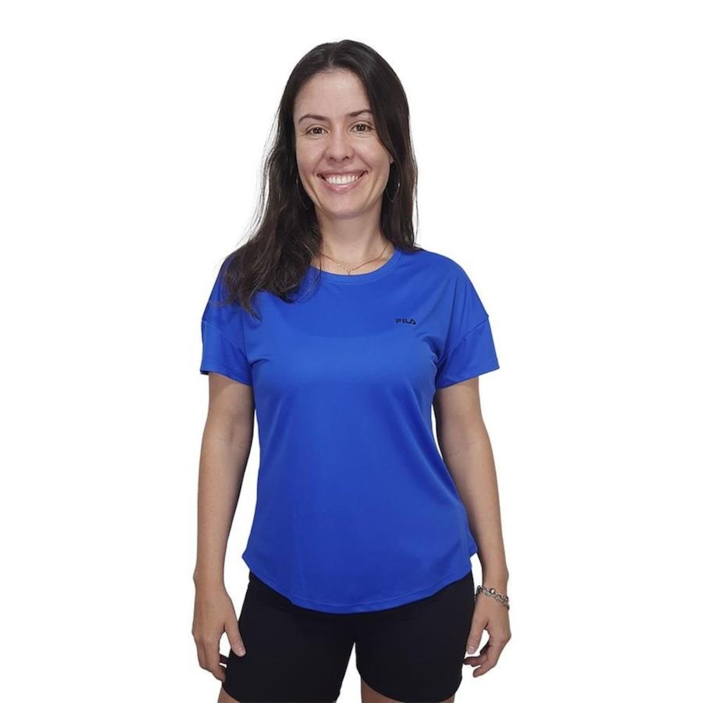 Camiseta Fila Basic Sports Poliester - Feminina - Foto 1