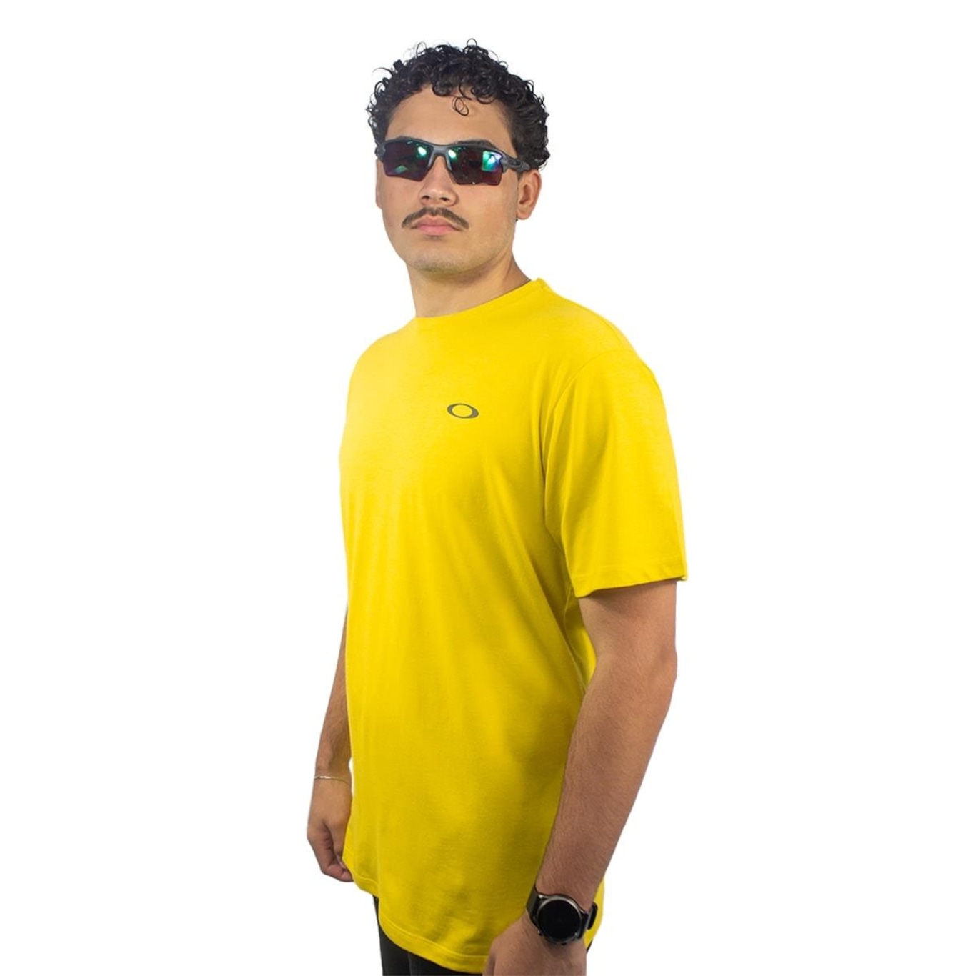 Camiseta Oakley Icon Tee - Masculina - Foto 3