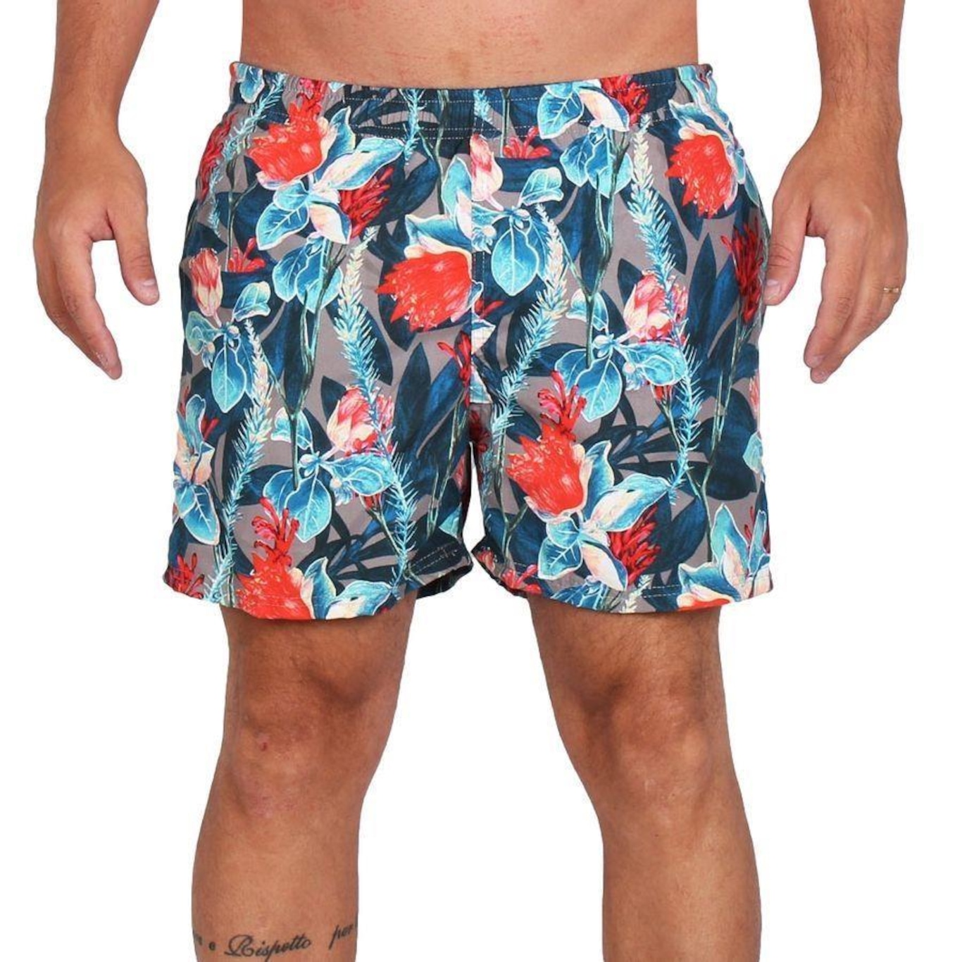 Shorts Wg Floral II - Masculino - Foto 1