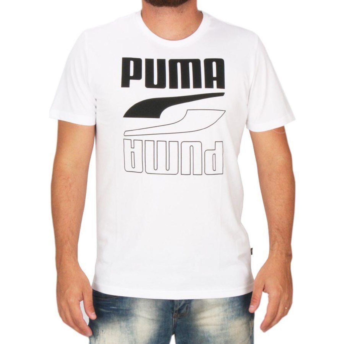 Camiseta Puma Rebel Tee - Puma - Foto 1