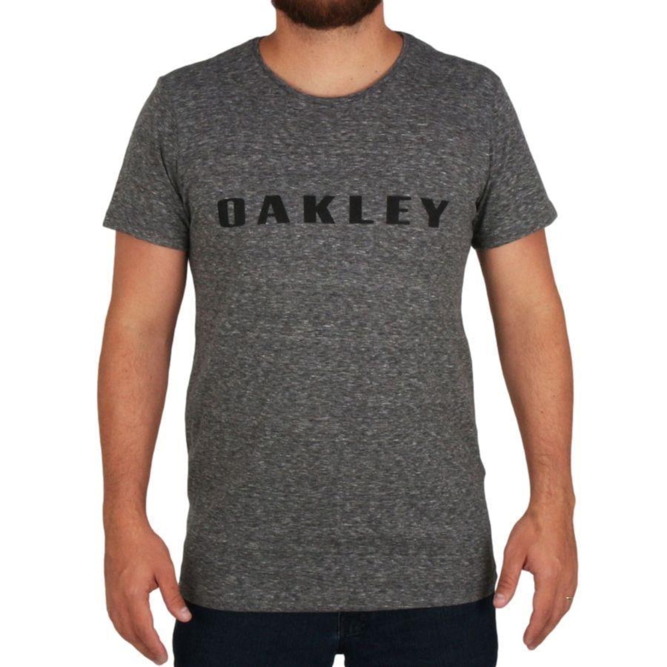 Camiseta Oakley O-rec Bark Tee - Masculina - Foto 1