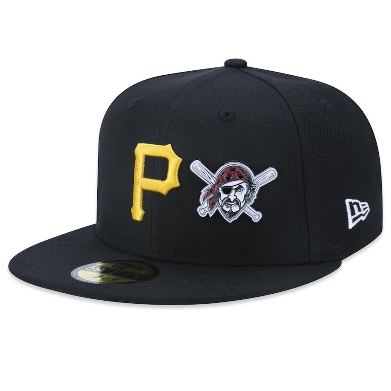 Boné Aba Reta New Era 59fifty MLB Pittsburgh Pirates Core Fitted Fitted - Adulto - Foto 1