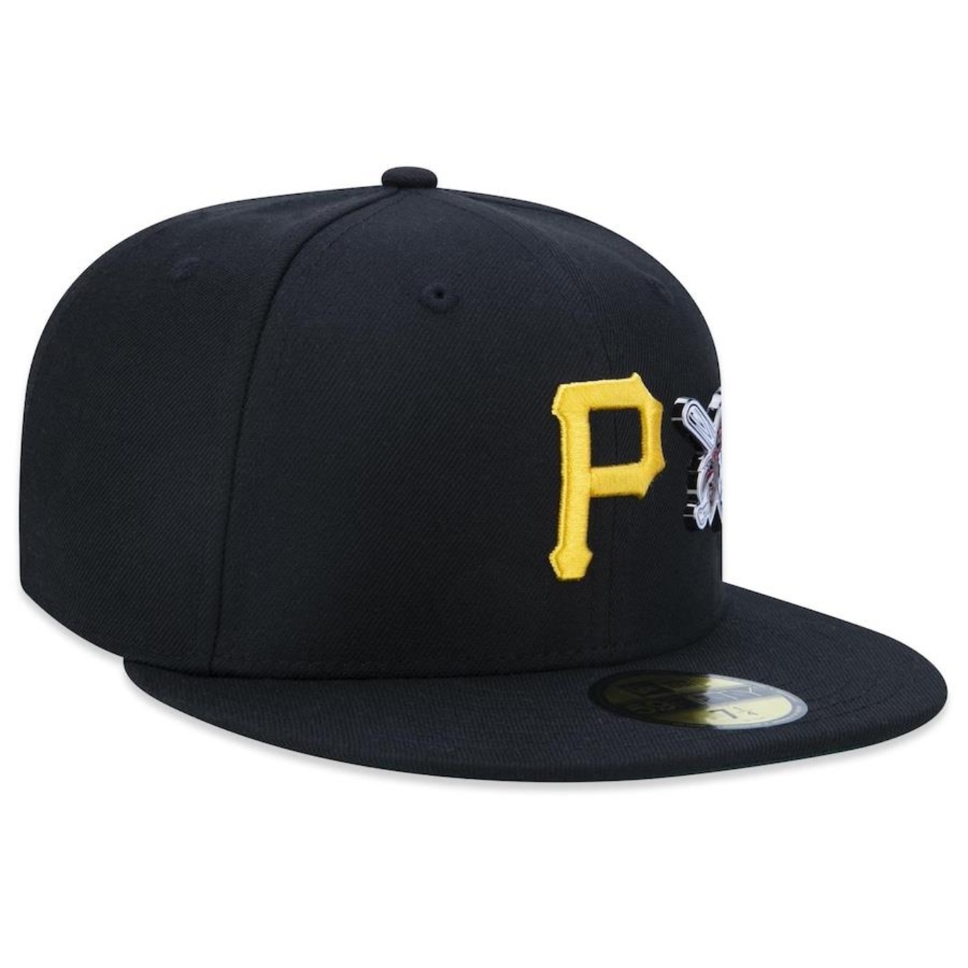 Boné Aba Reta New Era 59fifty MLB Pittsburgh Pirates Core Fitted Fitted - Adulto - Foto 2