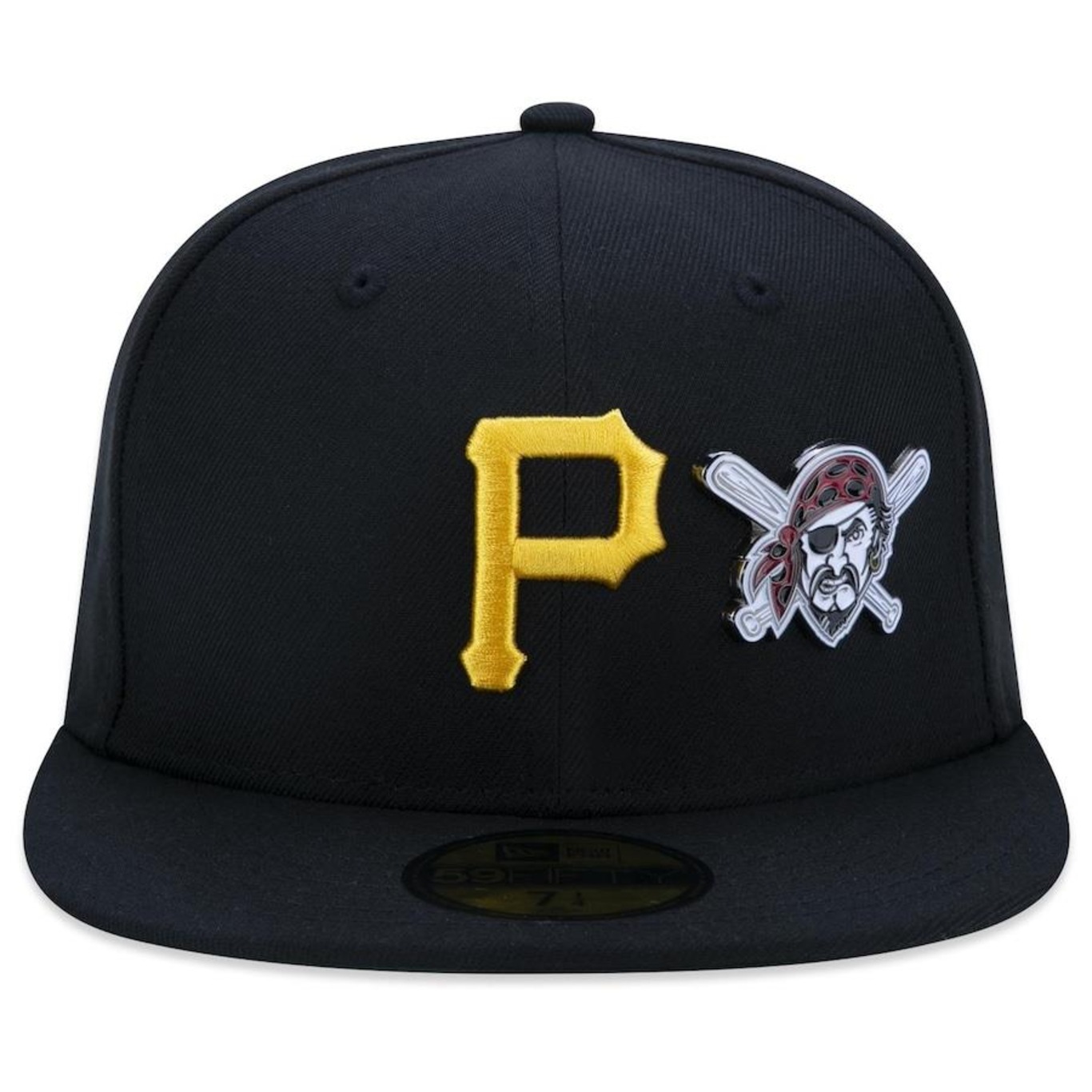 Boné Aba Reta New Era 59fifty MLB Pittsburgh Pirates Core Fitted Fitted - Adulto - Foto 3