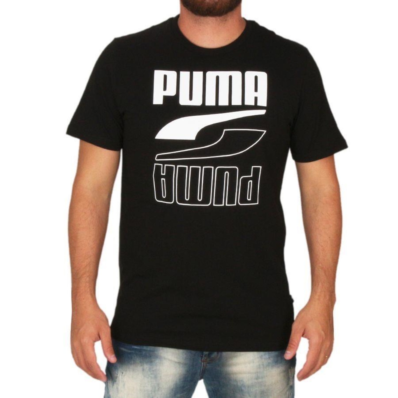 Camiseta Puma Rebel Tee - Masculina - Foto 3