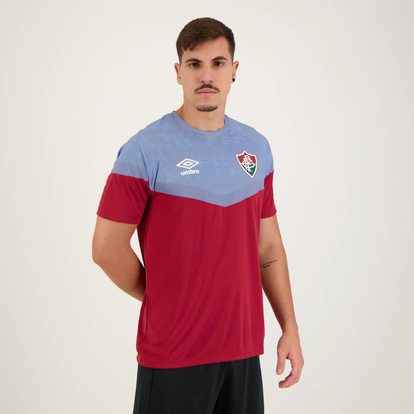 Camisa do Fluminense Treino 2023 Umbro - Masculina - Foto 2