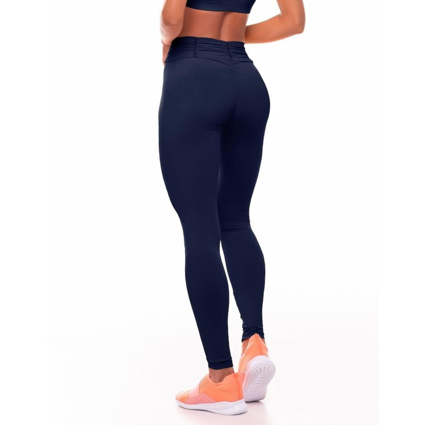 Calça Legging Vestem Fusô Cós Frufru - Feminina - Foto 2