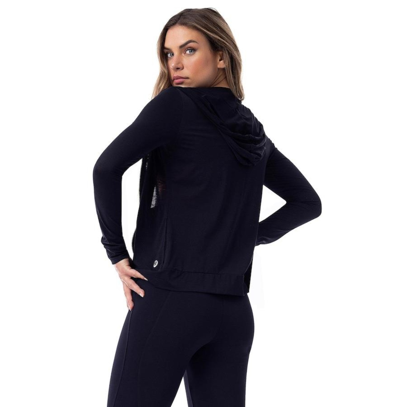 Jaqueta com Capuz Vestem Dry Fit Minimal Chic - Feminina - Foto 2