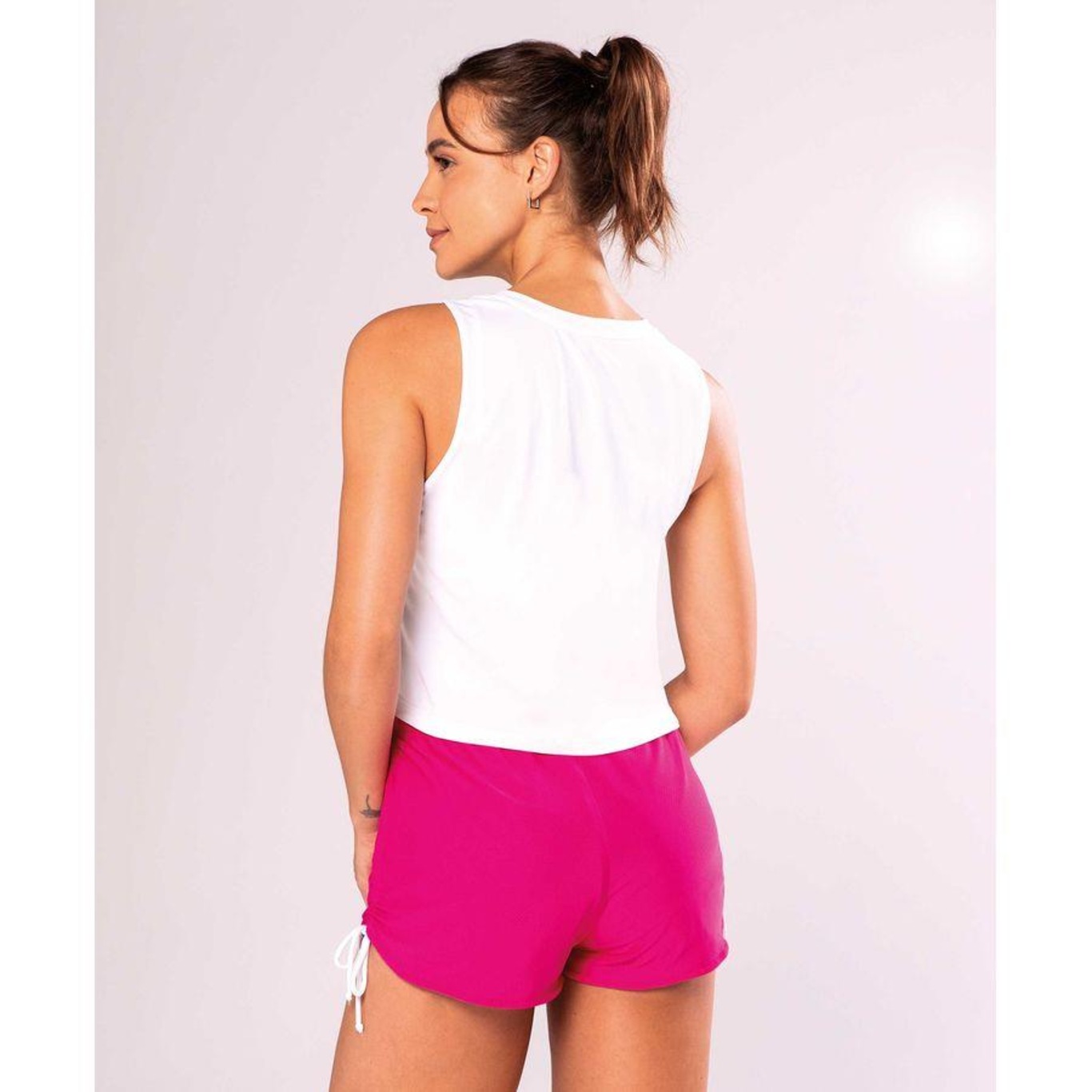 Shorts Alto Giro Slide 3 Em 1 Dupla Face Tn Feminino - 2211001