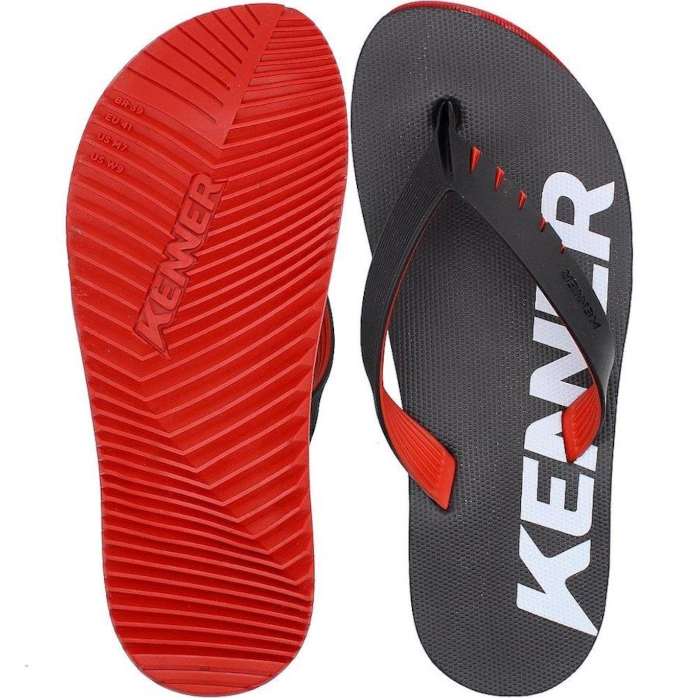 Chinelo Kenner Red Logo - Masculino - Foto 3