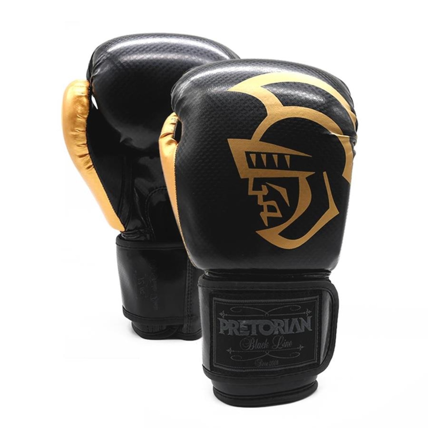 Luvas de Boxe Pretorian Black Line - 12 OZ - Adulto - Foto 1