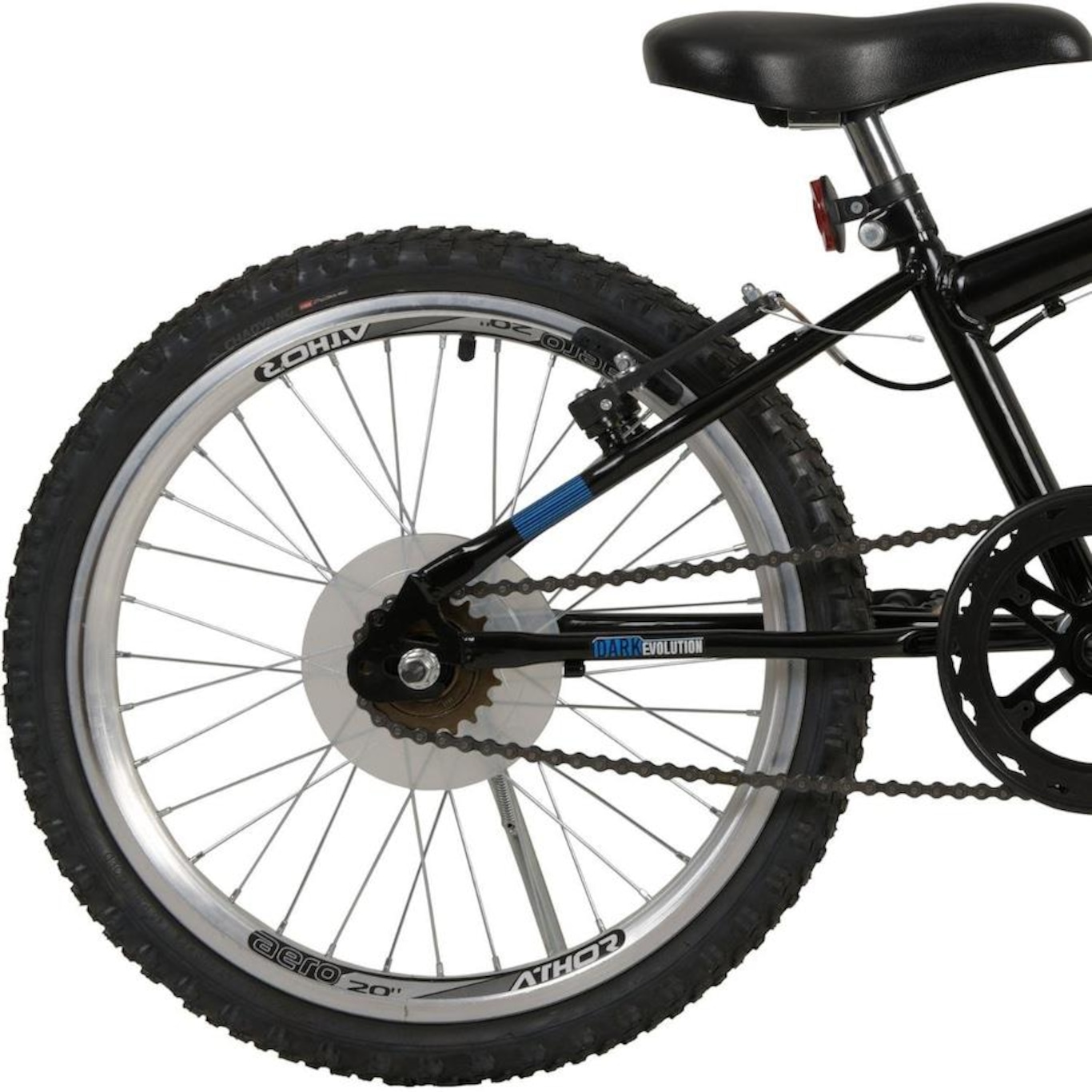 Bicicleta Aro 20 Athor Evolution Dark - Freio V-Brake - Marcha Única - Infantil - Foto 4