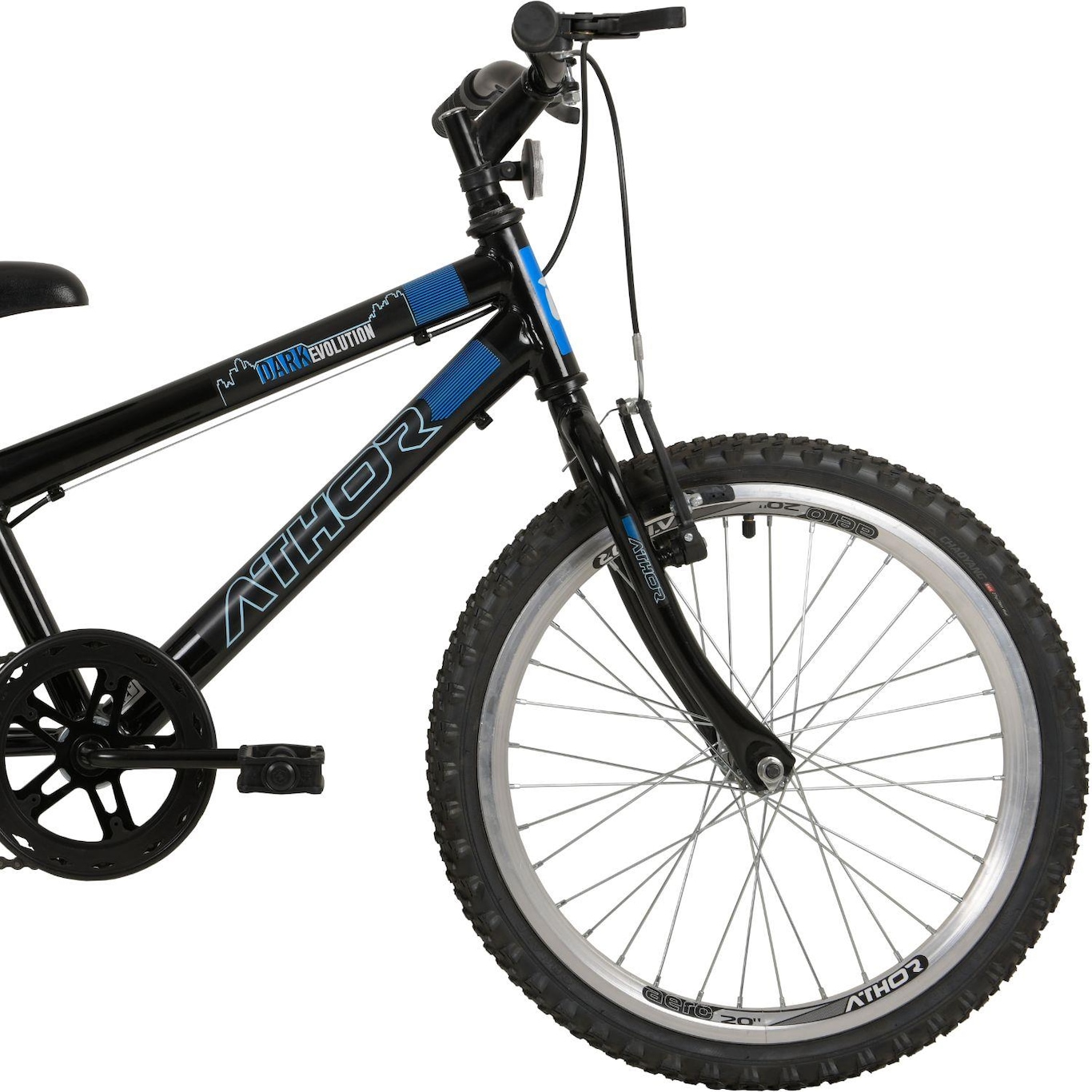 Bicicleta Aro 20 Athor Evolution Dark - Freio V-Brake - Marcha Única - Infantil - Foto 5