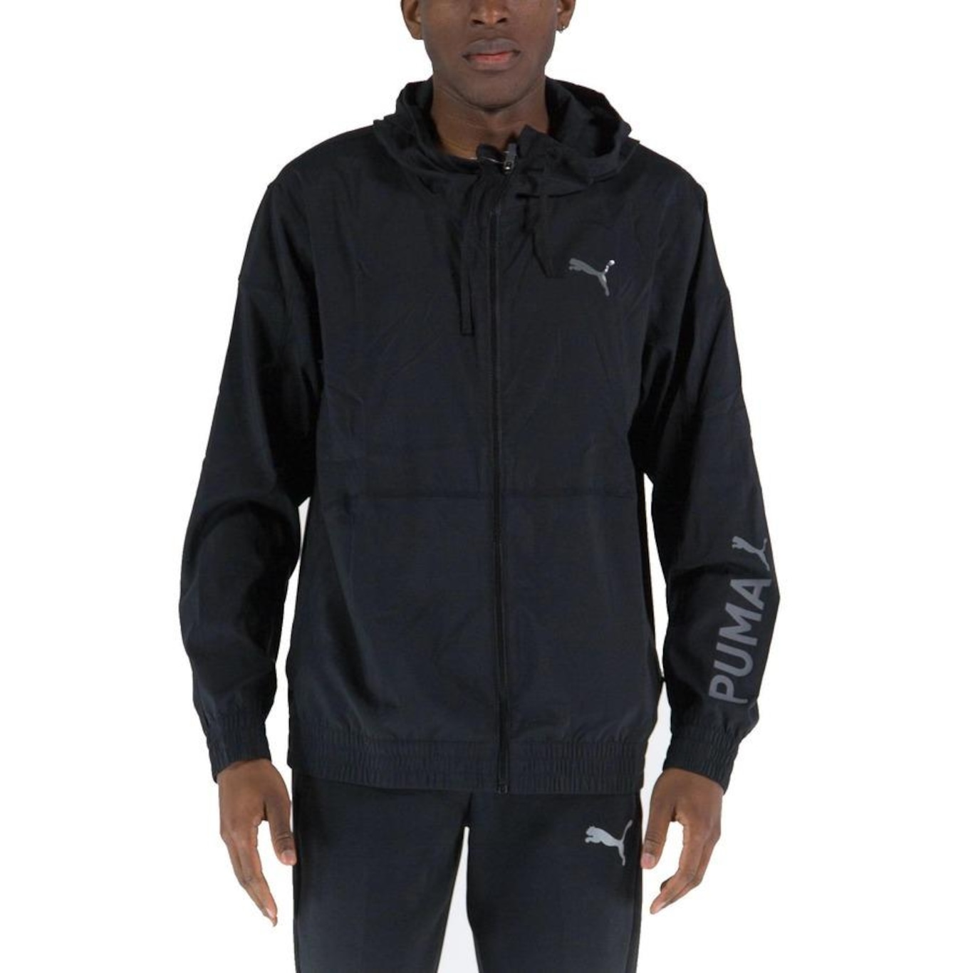 Jaqueta com Capuz Puma Fit Woven - Masculina - Foto 3