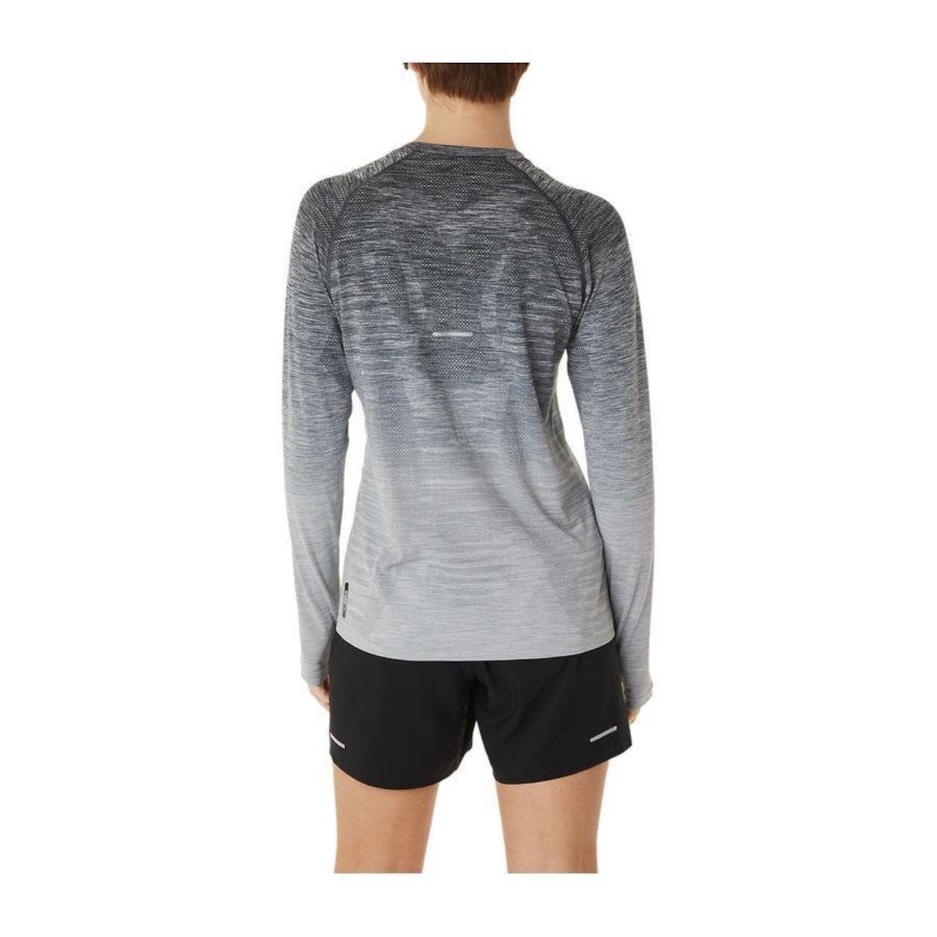 Camiseta Asics Manga Longa - Feminina - Foto 2