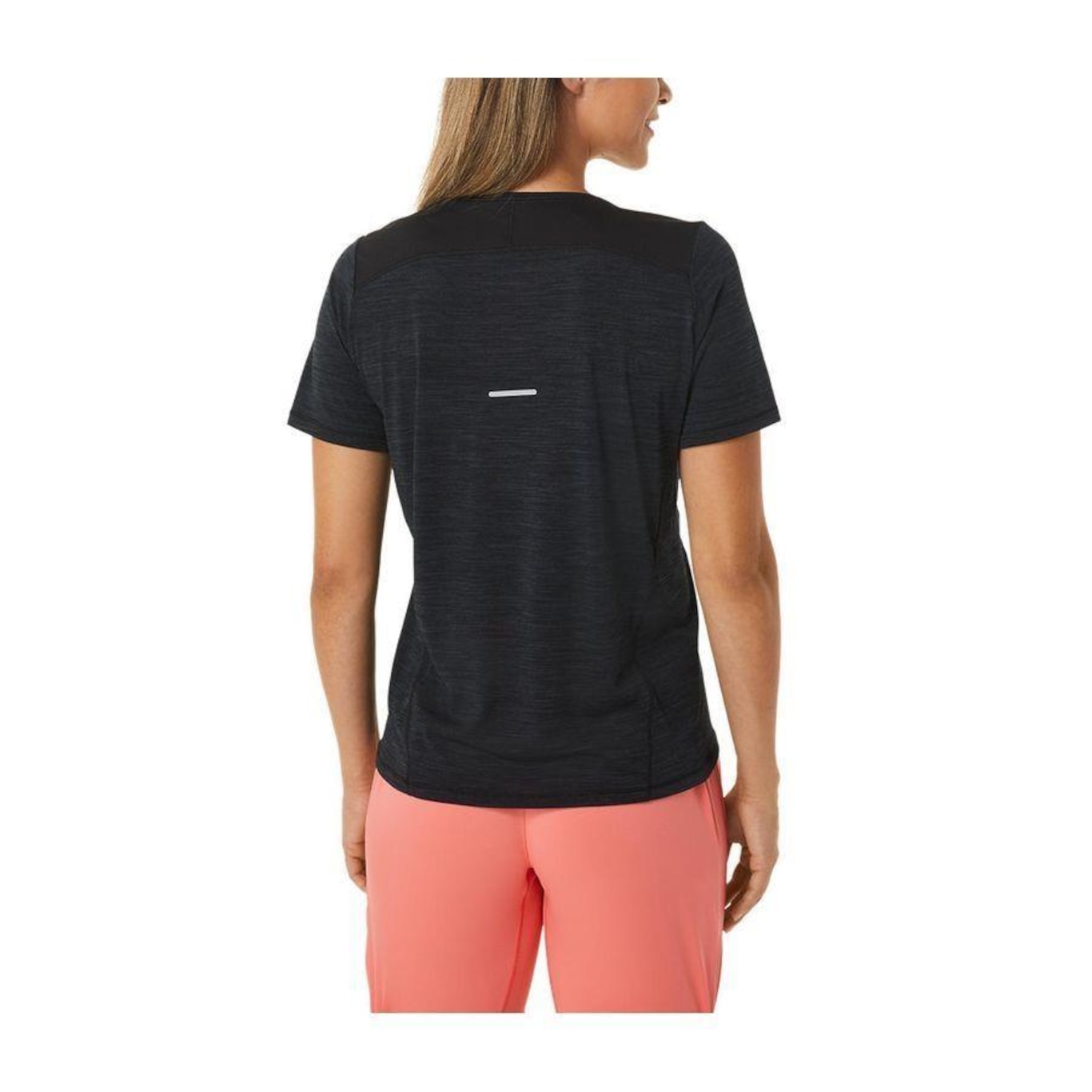 Camiseta Asics Race V-Neck - Feminina - Foto 2