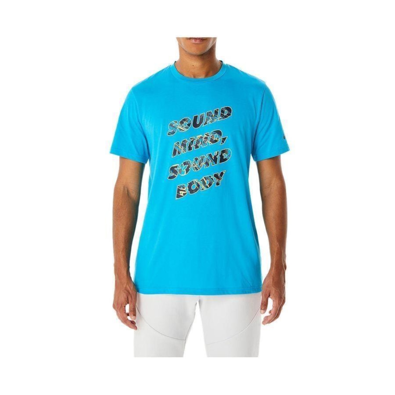 Camiseta Asics Better Cotton Sound Mind - Masculina - Foto 1