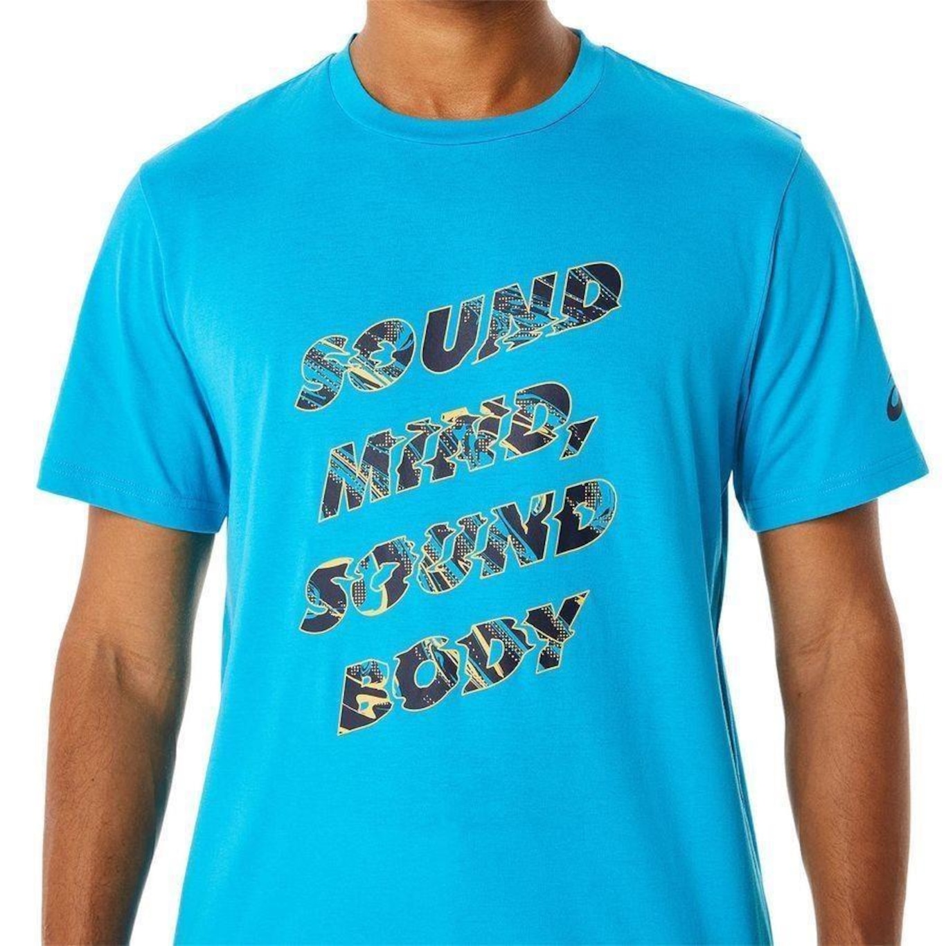 Camiseta Asics Better Cotton Sound Mind - Masculina - Foto 4