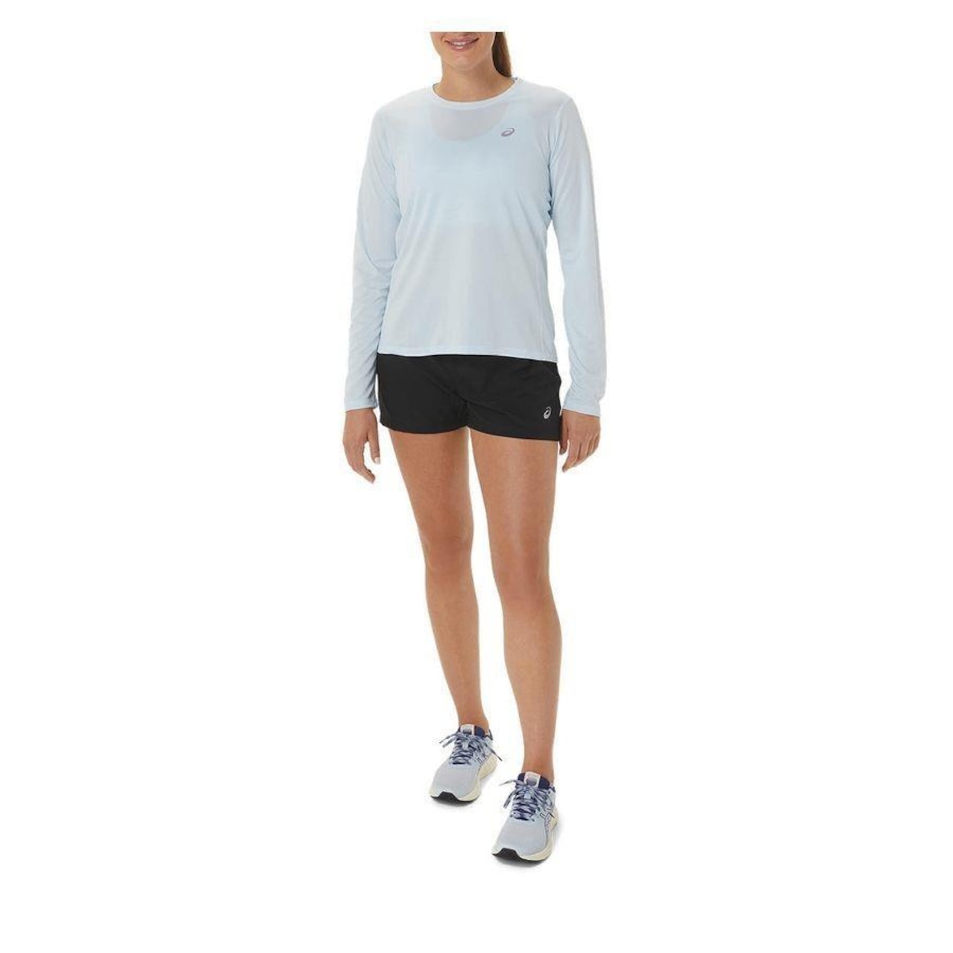 Camiseta Asics Manga Longa - Feminina - Foto 4