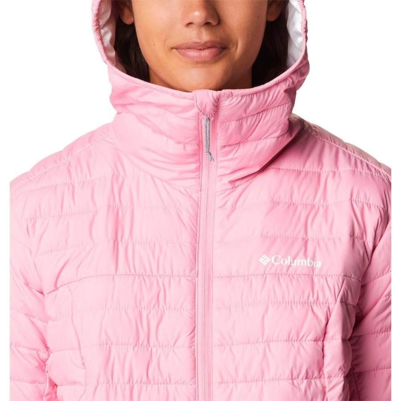 Jaqueta com Capuz Columbia Silver Falls Hood - Feminino - Foto 6