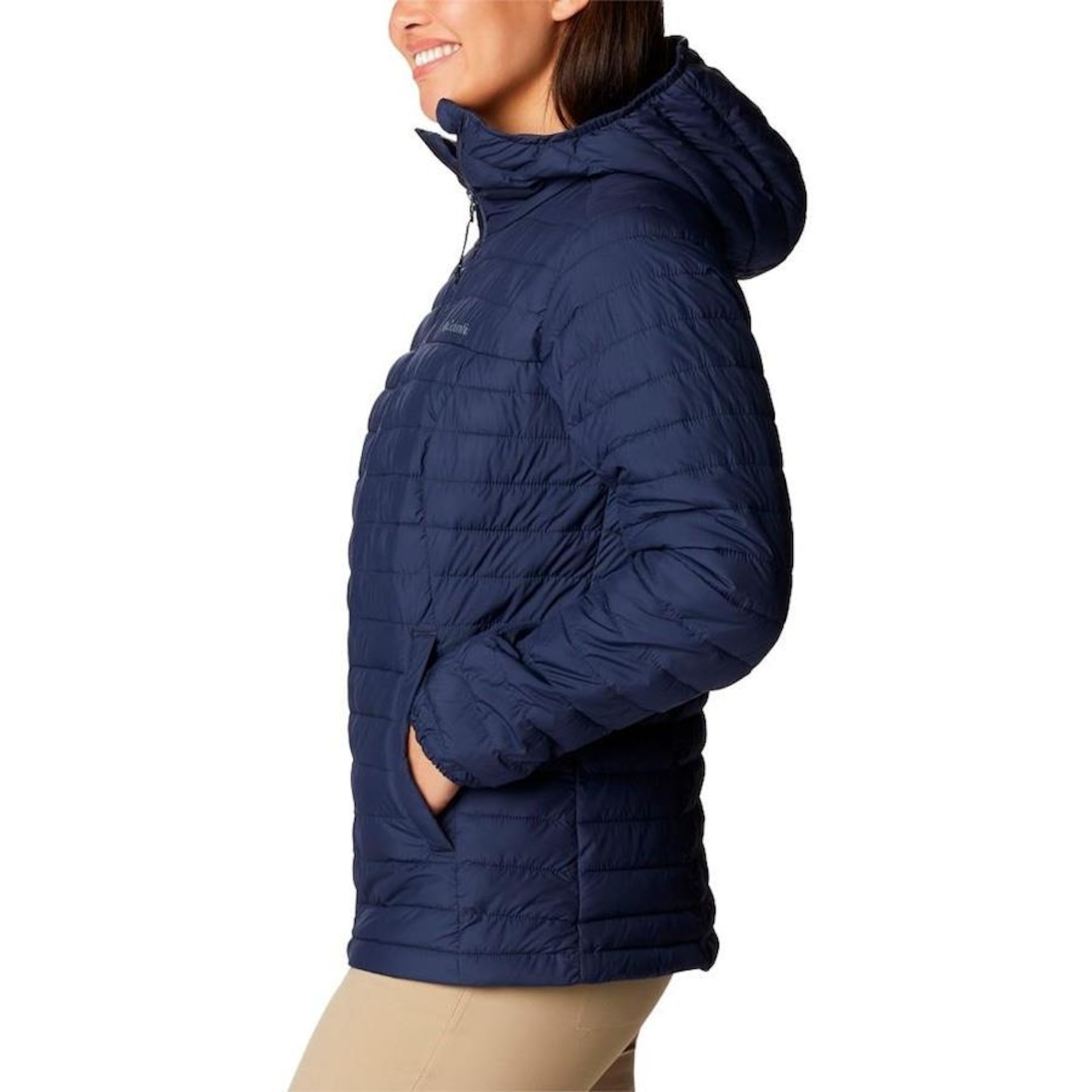 Jaqueta com Capuz Columbia Silver Falls Hood - Feminino - Foto 3