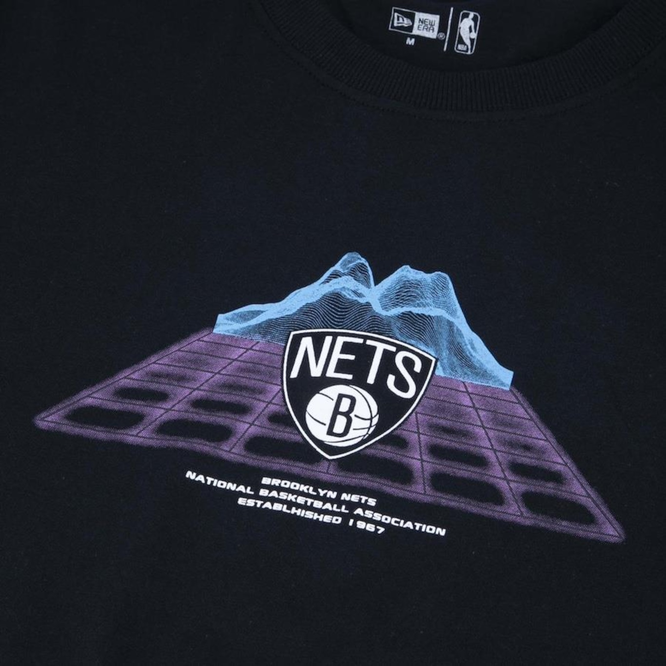 Camiseta New Era NBA Regular Brooklyn Nets Tecnologic - Masculina - Foto 3