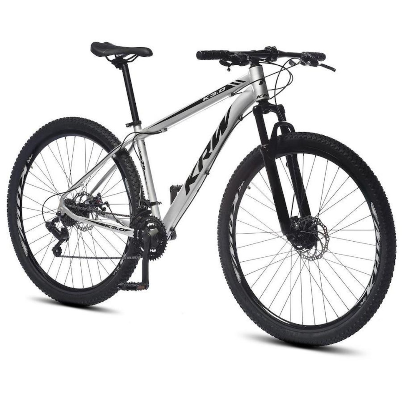 Bicicleta Aro 29 KRW S50 Alumínio - Câmbio Shimano TZ - Freio a Disco Ltx - 24v - Adulto - Foto 2