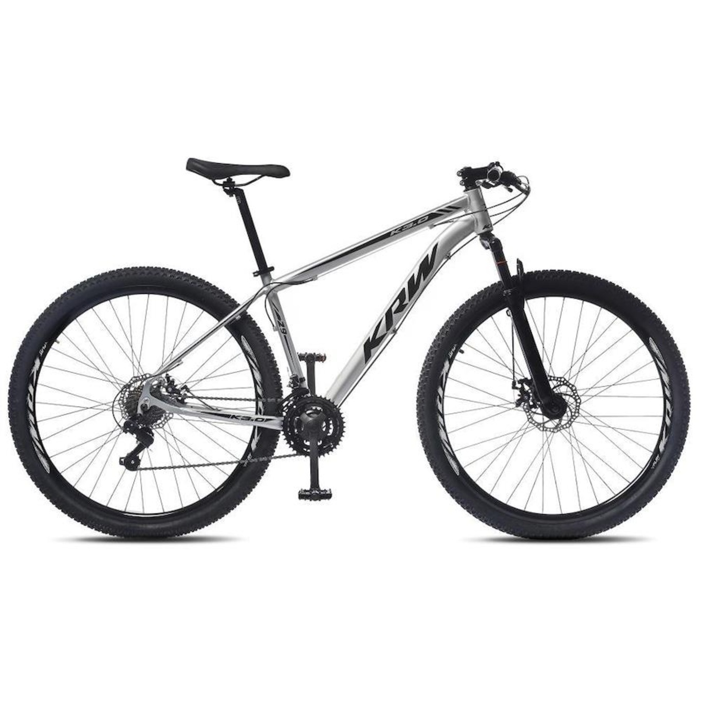 Bicicleta Aro 29 KRW S21 Alumínio - Câmbio Shimano TZ - Freio a Disco Ltx - 21v - Adulto - Foto 1