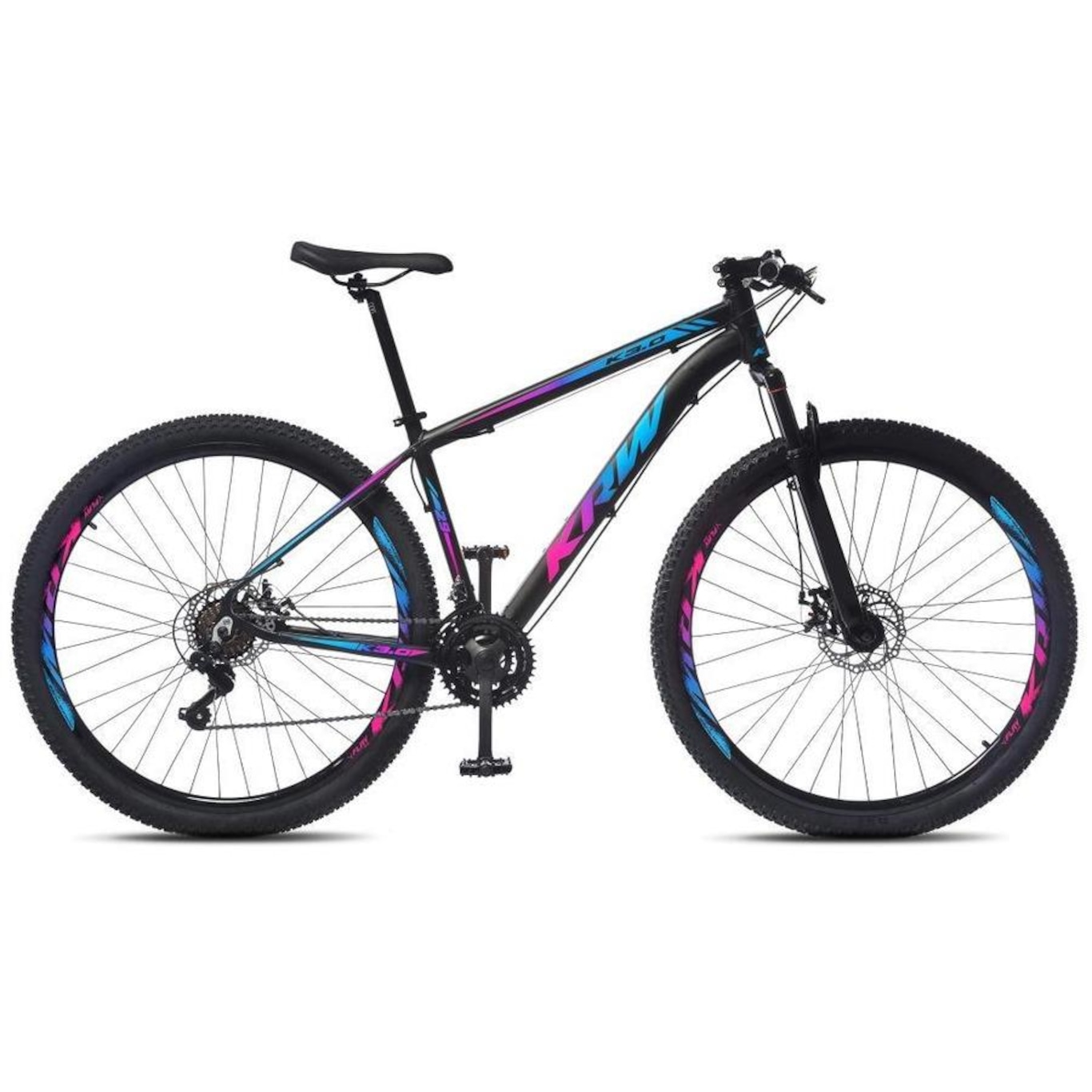 Bicicleta Aro 29 KRW S21 Alumínio - Câmbio Shimano TZ - Freio a Disco Ltx - 21v - Adulto - Foto 1