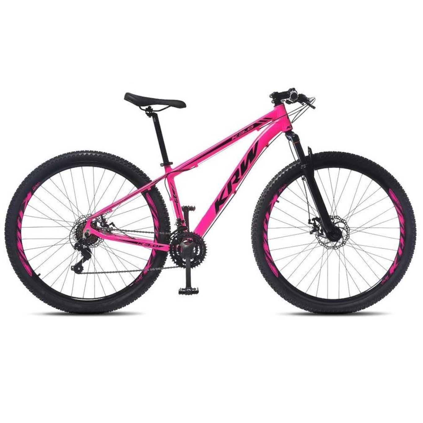 Bicicleta Aro 29 KRW S21 Alumínio - Câmbio Shimano TZ - Freio a Disco Ltx - 21v - Adulto - Foto 1