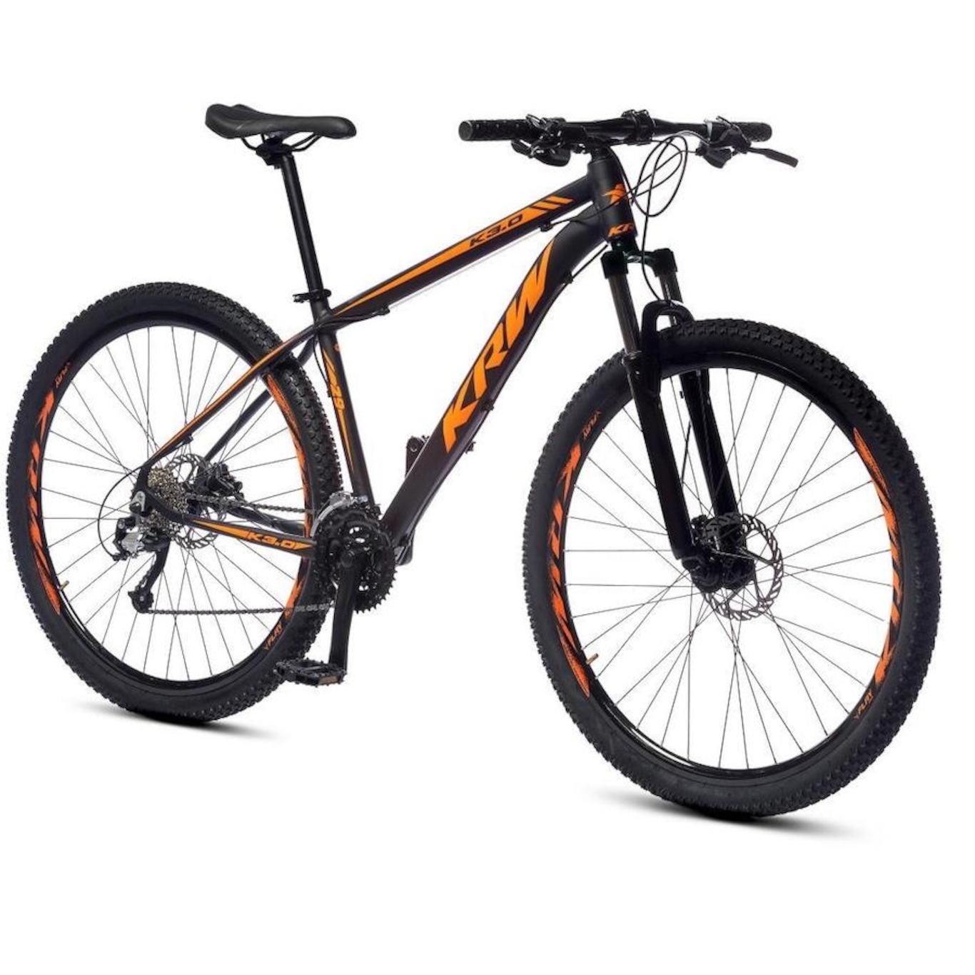 Bicicleta Aro 29 KRW  S41 Alumínio - Câmbio Shimano - Freio a Disco hidráulico - 24V - Adulto - Foto 2